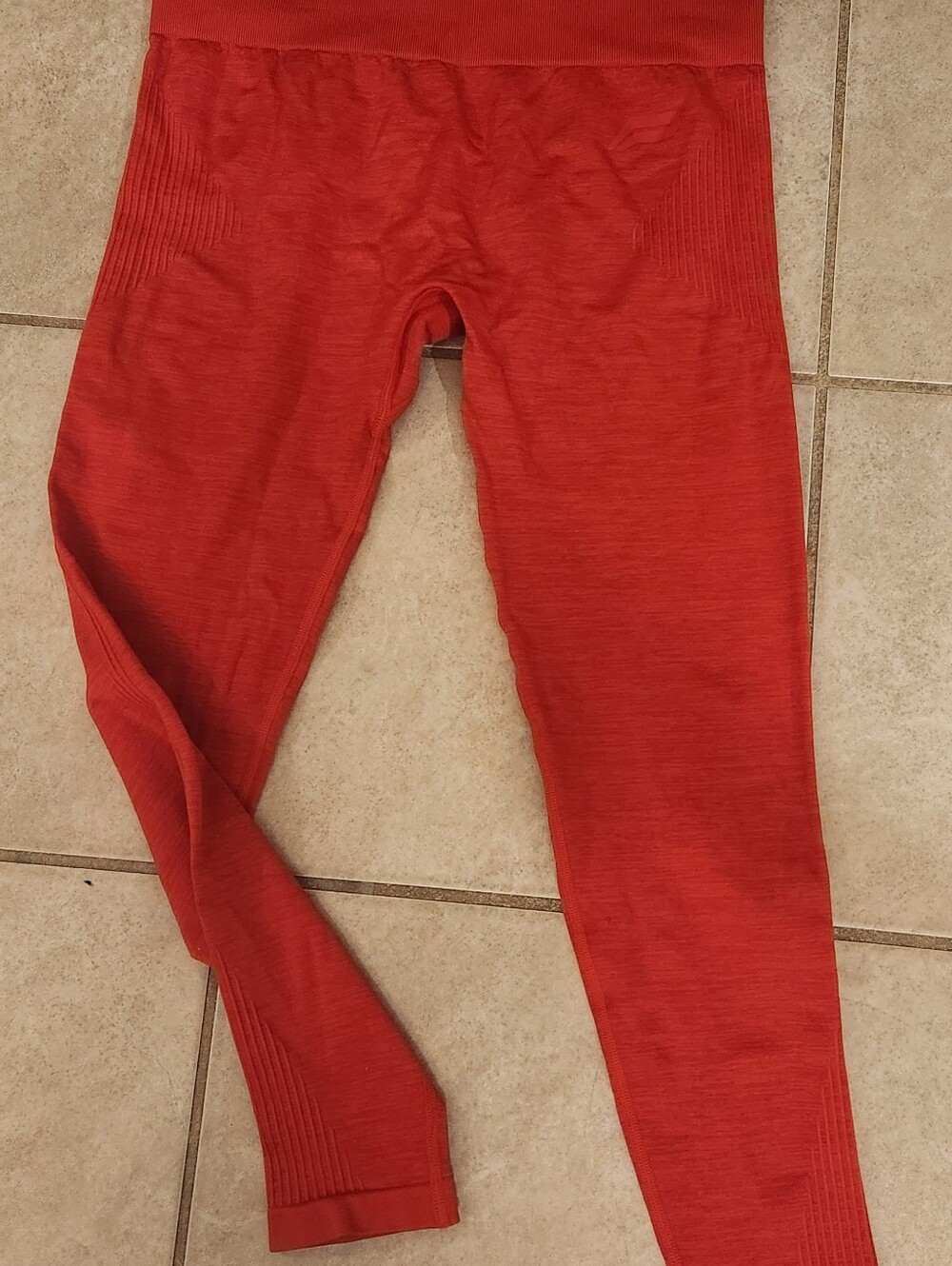 Pursue Fitness Size Xl High-Waist Red Sculpting Leggings